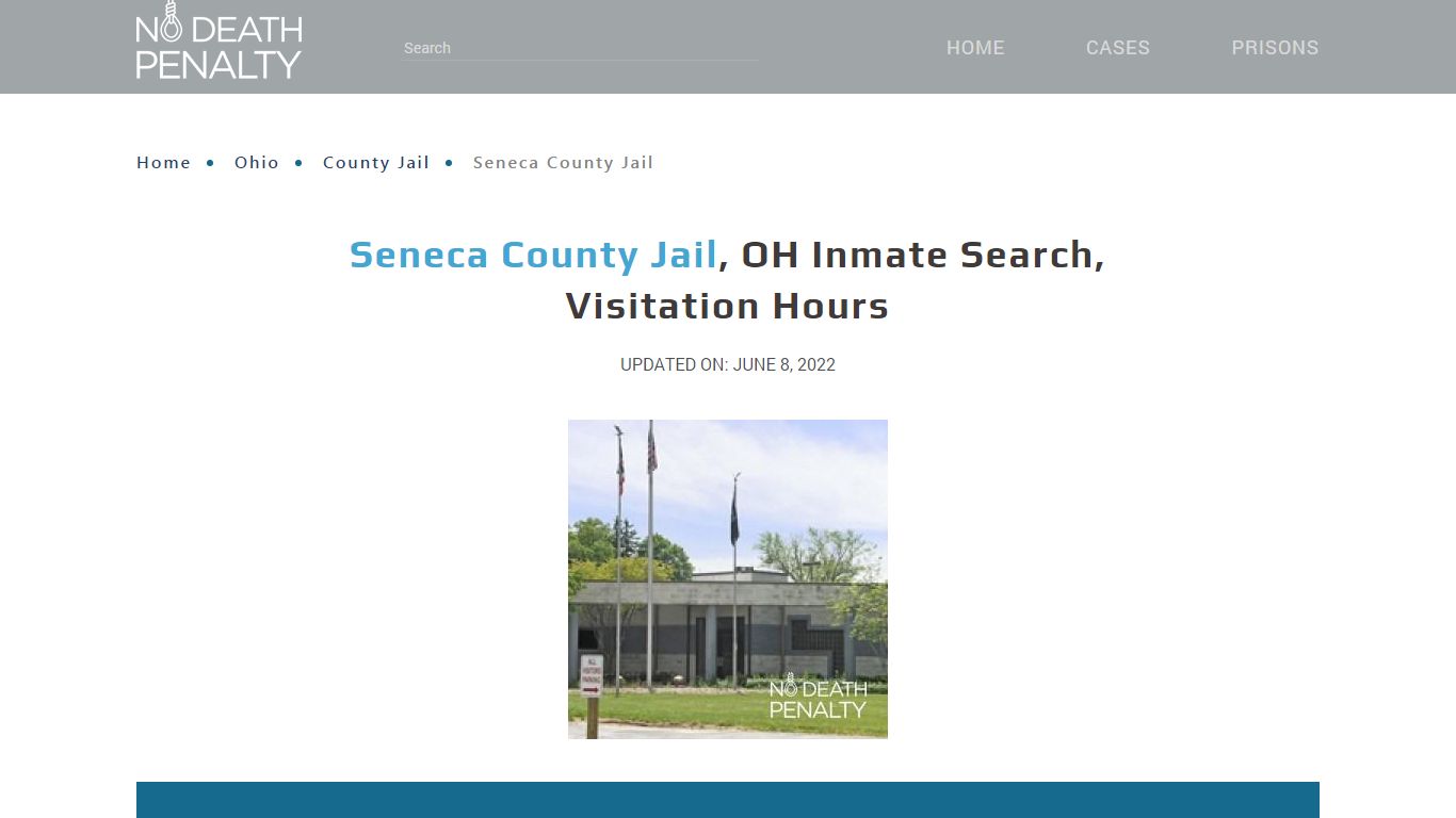 Seneca County Jail, OH Inmate Search, Visitation Hours