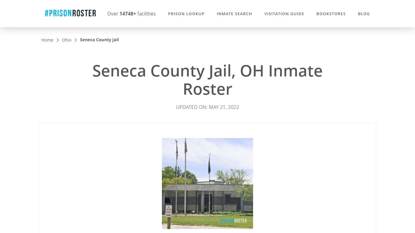 Seneca County Jail, OH Inmate Roster